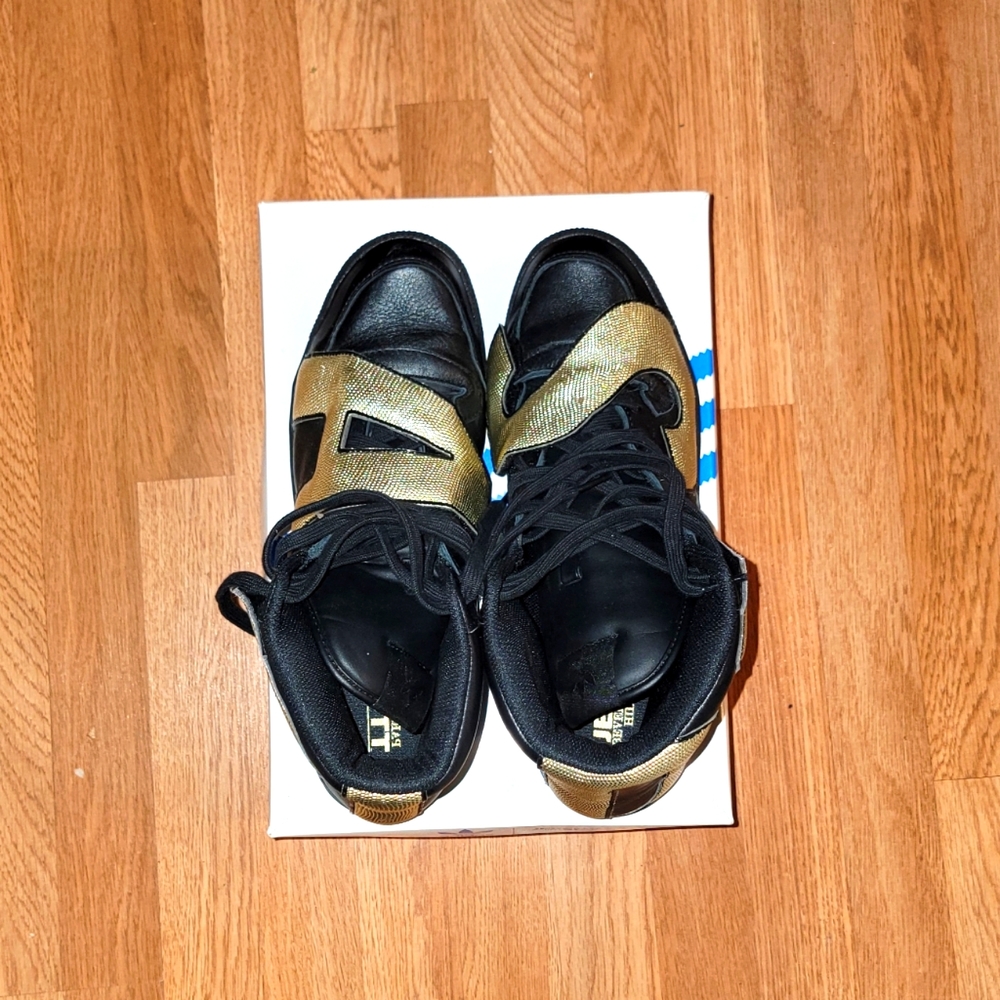 Jeremy Scott x Adidas Gold Letters Sneakers